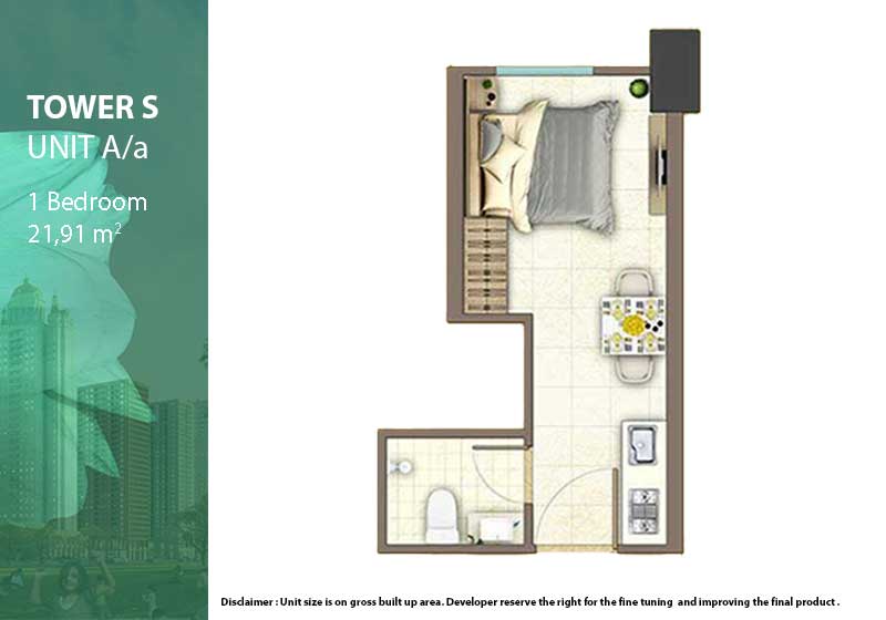 studio unit b tower s